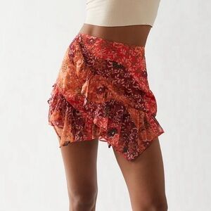 FREE PEOPLE “ Sammy Mini  Skirt ” xs